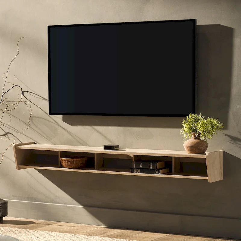 Floating Wall-Mounted TV Stand