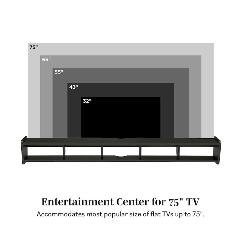 Floating Wall-Mounted TV Stand