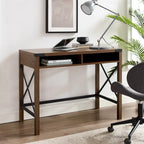Middlebrook 42-inch Metal X Farmhouse Desk
