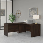 Studio C 60W L Shaped Desk with 42W Return by Bush Business Furniture