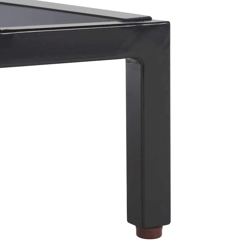 Herschel Grey/ Black Storage Cabinet - 28W x 18D x 22H