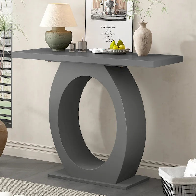 Hudson Refined Modern Console table for Chic Living Spaces