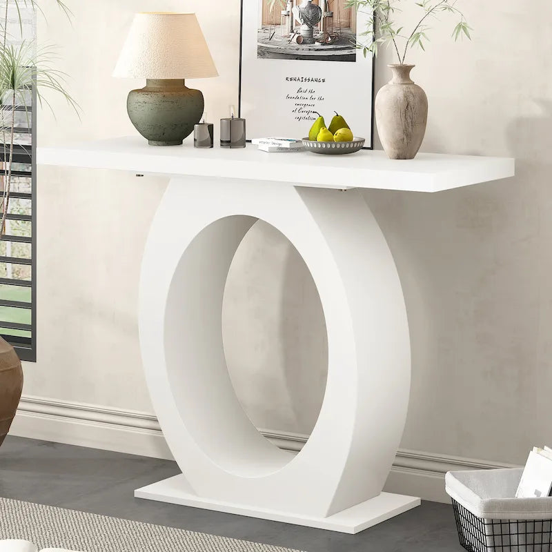 Hudson Refined Modern Console table for Chic Living Spaces