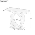 Hudson Refined Modern Console table for Chic Living Spaces