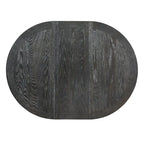 Rustic Farmhouse Dining Table and Chair Sets Extendable Round Table and Chair Sets with Adjustable Table Top for Dining Room