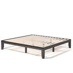 Costway King Size 14 Wooden Bed Frame Mattress Platform Wood Slats