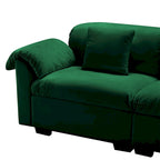 119 Velvet 4-Seater Sofa with Storage - Flexible Design And Luxurious Comfort