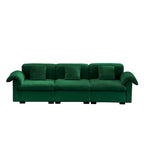 119 Velvet 4-Seater Sofa with Storage - Flexible Design And Luxurious Comfort