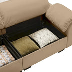 119 Velvet 4-Seater Sofa with Storage - Flexible Design And Luxurious Comfort