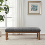 45 Entryway Upholstered Bench Shoe Rack Bench