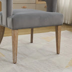 25.79 Wide Modern Barrel Open Back Upholstered Accent Chair