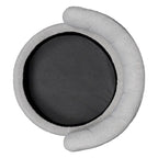 Boucle Fabric Swivel Accent Chair wStorage Space,for Living Room,Gray