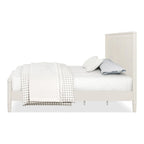 Arlena Classic Modern Solid Wood Panel Bed