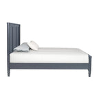 Arlena Classic Modern Solid Wood Panel Bed