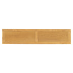 Vase-Leg Design Console Table Narrow Entryway Table Sofa Side Table with Bottom Shelf