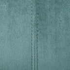 Velvet Channel Stitched 3-seater Sofa with Metal Legs