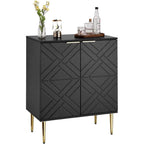 Sideboard Storage Modern Accent Cabinet with 2 Doors, Sideboard Buffet Cabinet for Kitchen