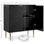 Sideboard Storage Modern Accent Cabinet with 2 Doors, Sideboard Buffet Cabinet for Kitchen