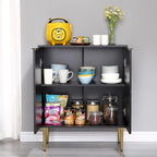 Sideboard Storage Modern Accent Cabinet with 2 Doors, Sideboard Buffet Cabinet for Kitchen