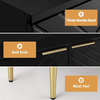 Sideboard Storage Modern Accent Cabinet with 2 Doors, Sideboard Buffet Cabinet for Kitchen
