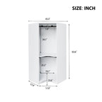 Polygon Corner Wardrobe with 2-Doors