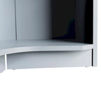 Polygon Corner Wardrobe with 2-Doors