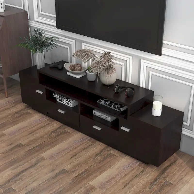 Peyson Contemporary 70-inch 2-Drawer Wood TV Stand