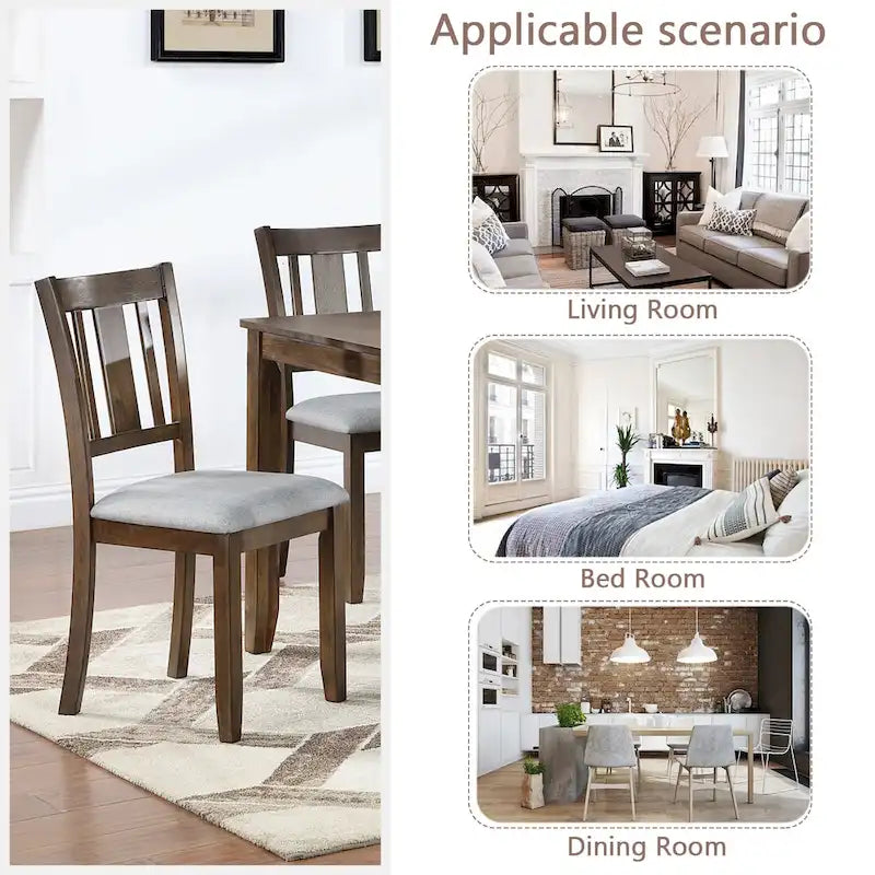 Dining Chairs with Padded Seat