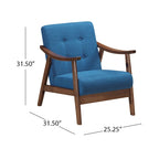 Chabani Mid-Century Modern Accent Chair
