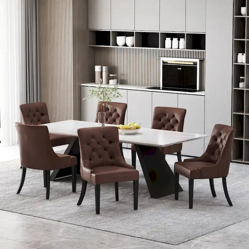 Cheney Tufted Dining Chairs (Set of 6)