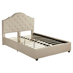 Cordeaux Queen-size Tufted Upholstered Bed