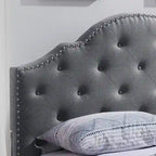 Cordeaux Queen-size Tufted Upholstered Bed