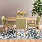 Fabrizio Mid-Century Modern 5-piece Dining Set