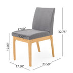 Fabrizio Mid-Century Modern 5-piece Dining Set
