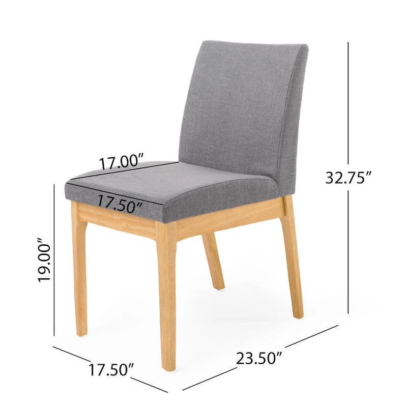 Fabrizio Mid-Century Modern 5-piece Dining Set