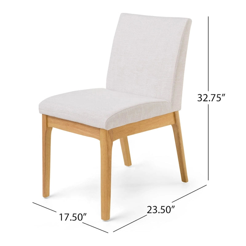 Fabrizio Mid-Century Modern 5-piece Dining Set