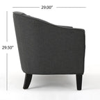 Justine Fabric Loveseat