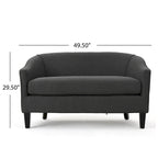 Justine Fabric Loveseat