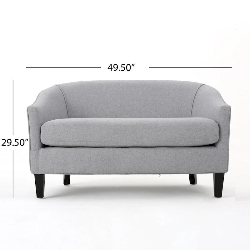Justine Fabric Loveseat