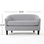 Justine Fabric Loveseat
