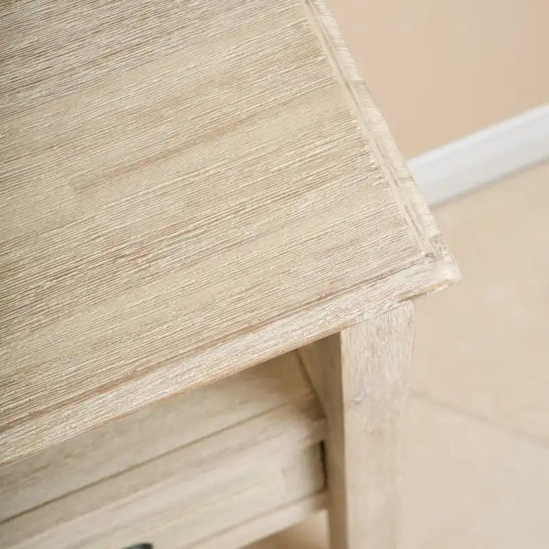 Grant Acacia Wood Accent Table