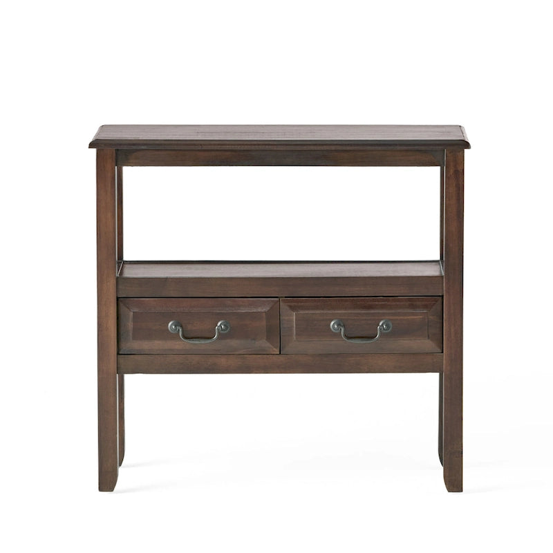Grant Acacia Wood Accent Table