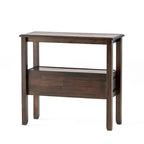 Grant Acacia Wood Accent Table