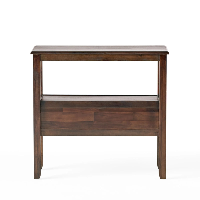 Grant Acacia Wood Accent Table
