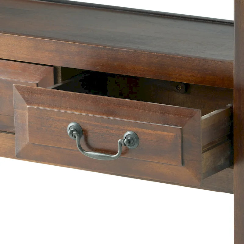 Grant Acacia Wood Accent Table