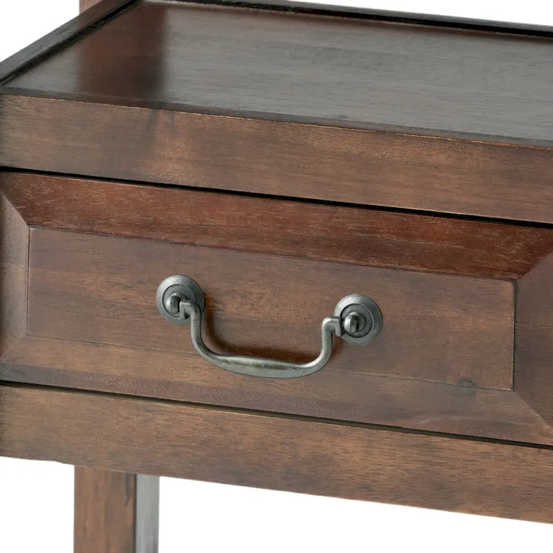 Grant Acacia Wood Accent Table