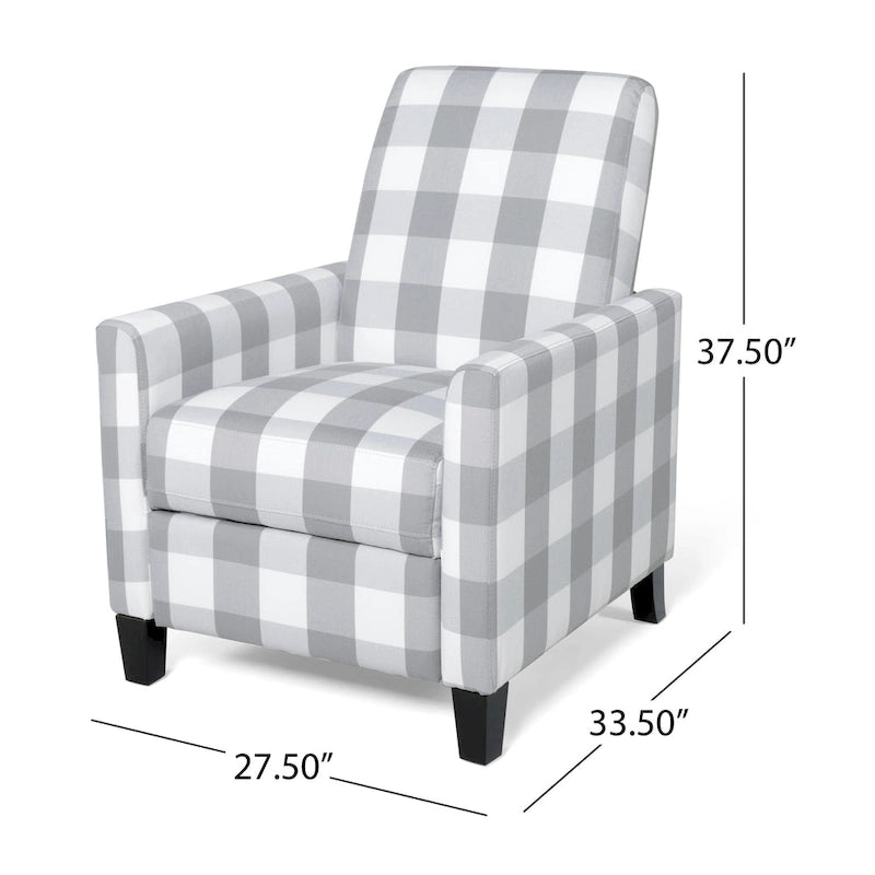 Foxhill Contemporary Push Back Recliner