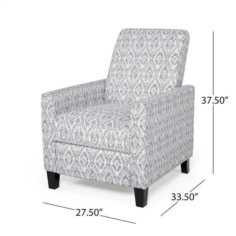 Foxhill Contemporary Push Back Recliner
