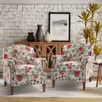Giampiero Living Room Armchair with Nailhead Trims Set of 2 by HULALA HOME