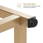 MCombo Narrow Console Table with Storage Shelf for Living Room, MDF Sage80 - 7'6 x 10'9